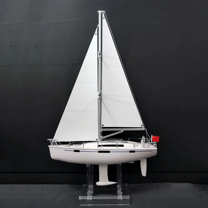 Fishing Boat Trailer - Segelschiff Modellbausatz DIY handmontiertes Schiffsmodell Maritimes