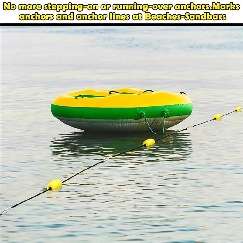 Fishing Boat Anchor - RTENTE-Anchor Boje-Schwimmer, 4 Stück, Boje-Schwimmermarkierung, inklusive